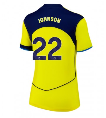 Tottenham Hotspur Brennan Johnson #22 Tredjetrøje Dame 2025-26 Kortærmet